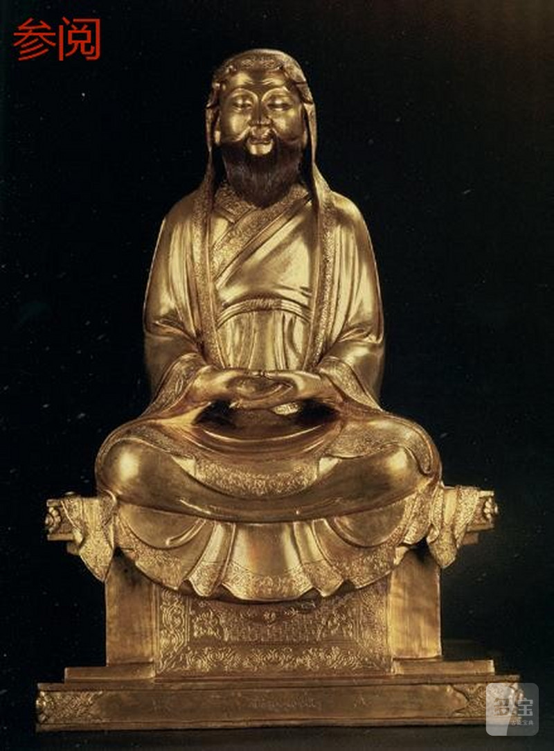 清康熙（1661-1722年） 阿氏多尊者像 - 图5